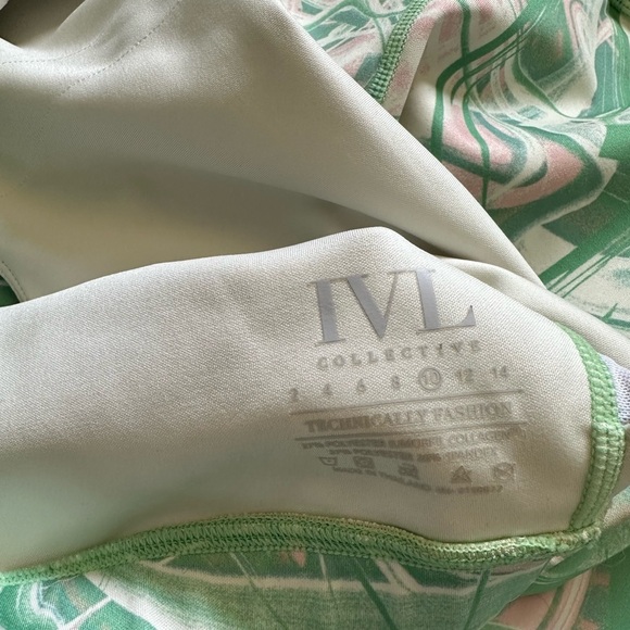 2 piece IVL Marble Workout Matching Legging and Bra 💚🤍 - Picture 6 of 6